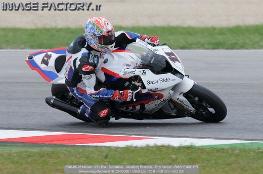 2010-06-26 Misano 1232 Rio - Superbike - Qualifyng Practice - Troy Corser - BMW S1000 RR